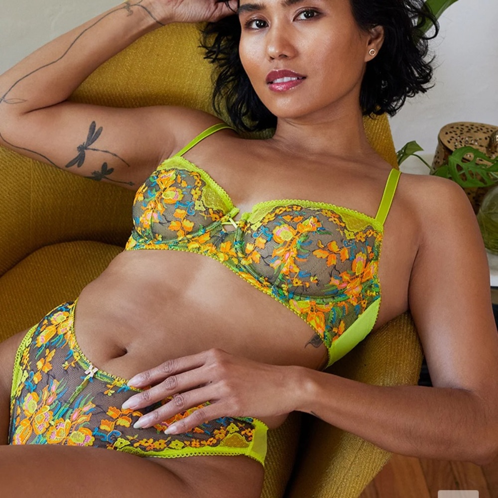 Savage X Wild Brunch Balconette Bra & Panty Set